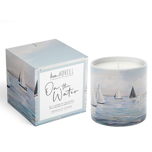 Kim Hovell: On The Water Boxed Candle