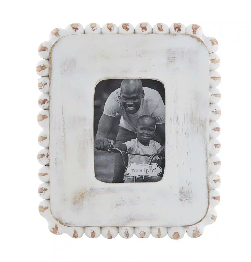 Beaded Wooden Picture Frames