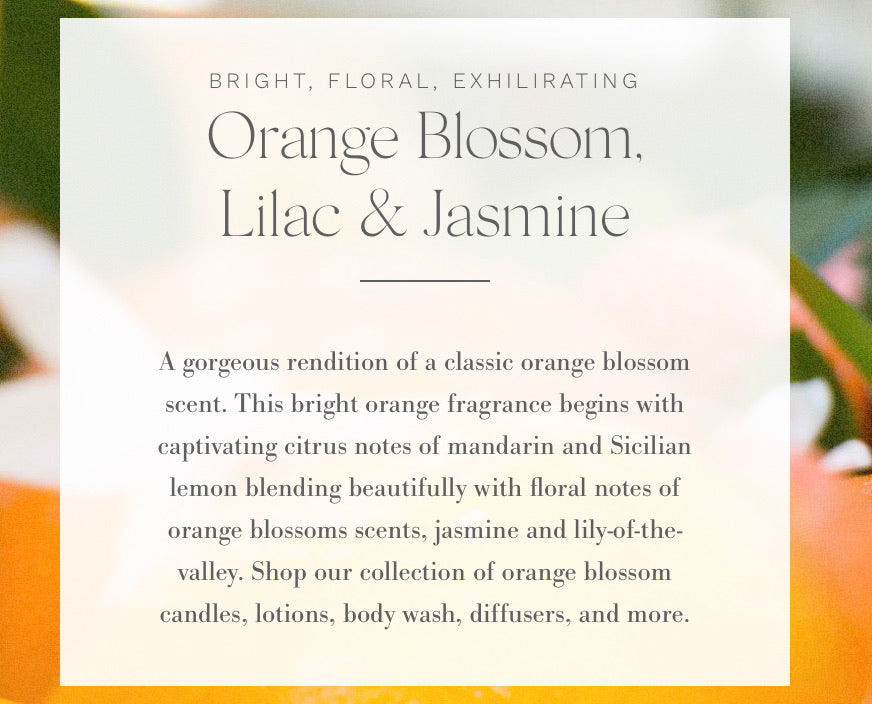 Orange Blossom, Lilac & Jasmine