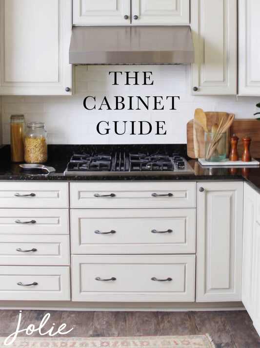 FINAL SALE The Cabinet Guide by Jolie