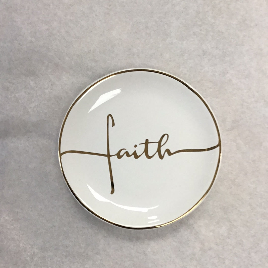 Faith Trinket Dish