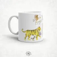 Mardi Gras Zoo Band Mug