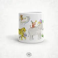 Mardi Gras Zoo Band Mug