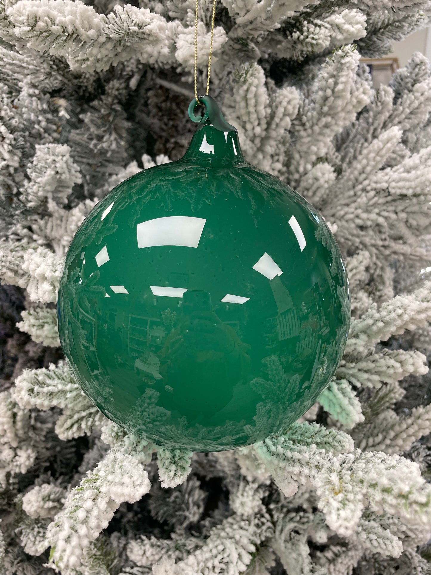 150mm Bubblegum Glass Ornaments