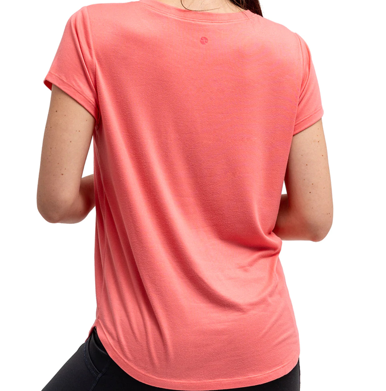 FINAL SALE Dream Tee In Coral