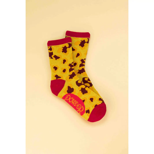Leopard Ankle Socks